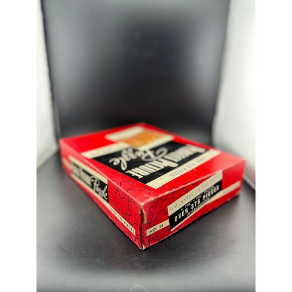 Vintage Perfect Picture Puzzle - Gallantry on the Range - Picture 4 of 8